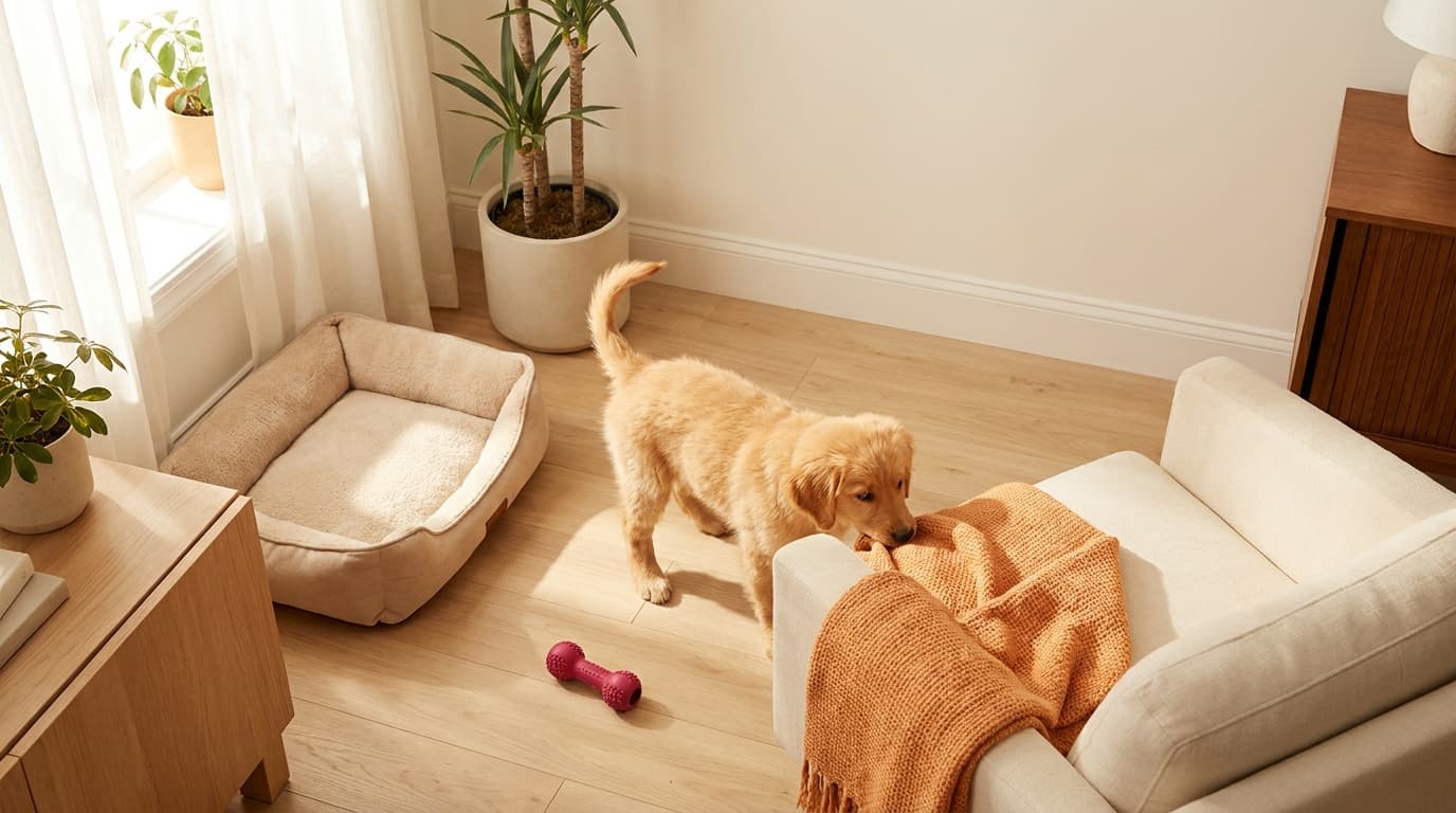 New puppy checklist: the first week